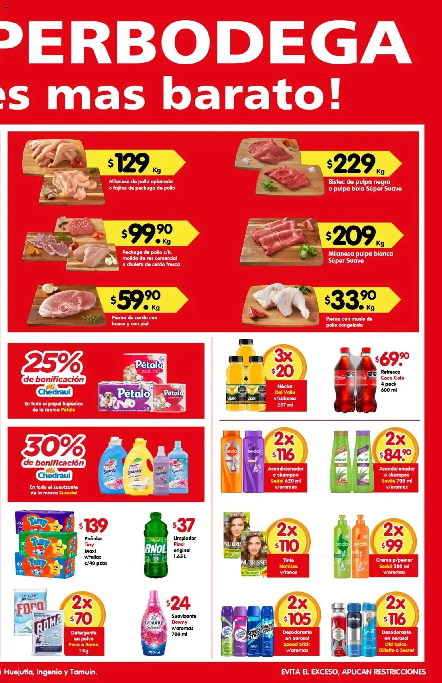 Nuevas ofertas de Arteli válidas en toda la República Mexicana desde el 14/08/2026. ¡Encuentra las mejores ofertas en Arteli folleto Aká Superbodegas Foraneas! | Página: 2 | Productos: Pollo, Refresco, Cerdo, Pierna de cerdo