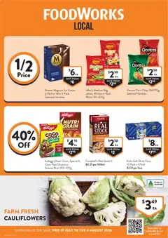 Preview of Foodworks catalogue SA - valid from 29/07/2026