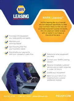 Preview of NAPA Auto Parts flyer - Fully Equipped September-October 2026 from shop NAPA Auto Parts valid from Sep 1, 2026 | Page: 3 | Products: Watch