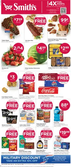 Preview of Smith's weekly ads valid from 20.05.2026