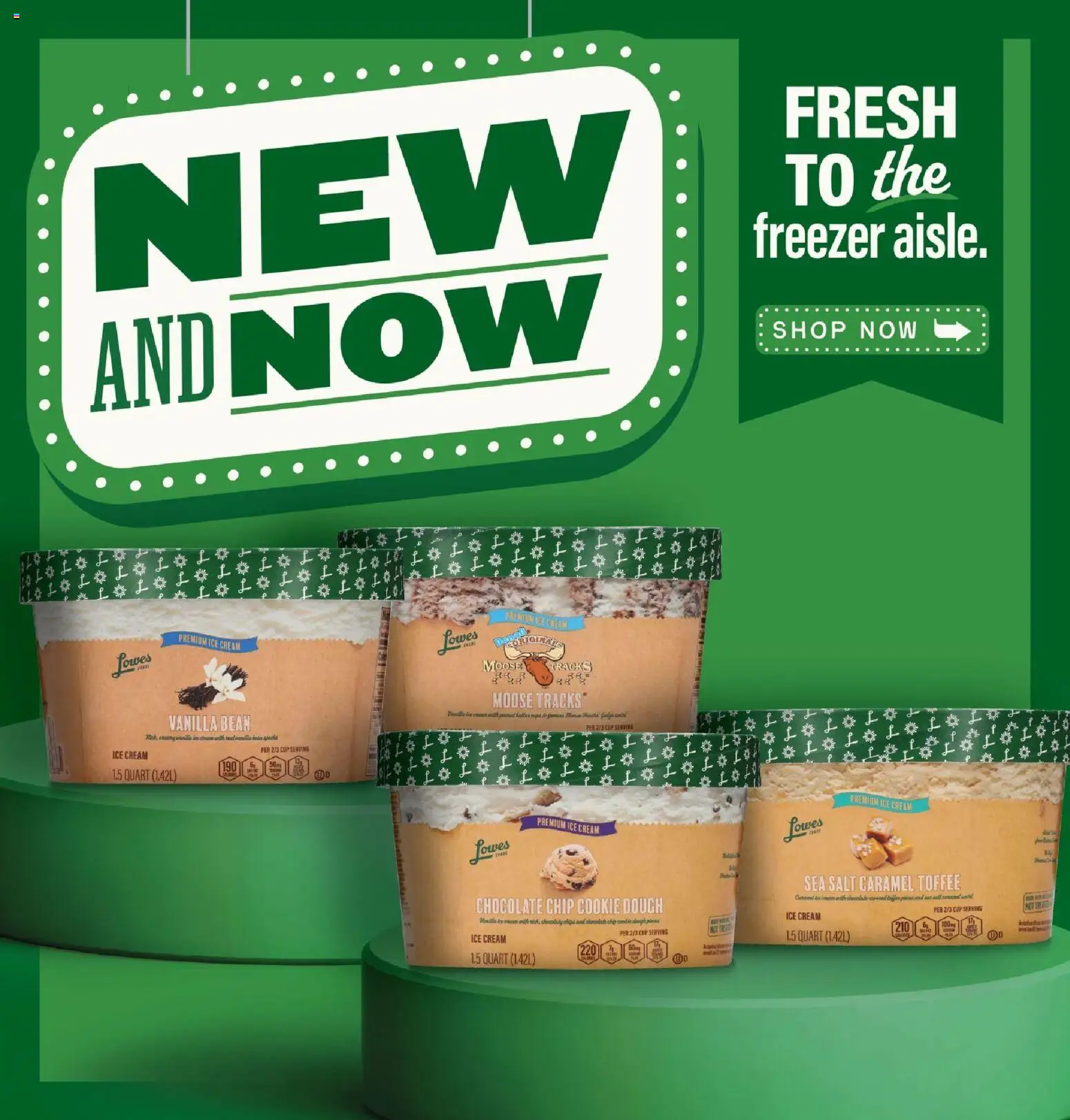 Lowes Foods Weekly Ad - NC - valid from 07/22/2026 | Page: 9 | Products: Cream, Chocolate Chip, Freezer, Mouse