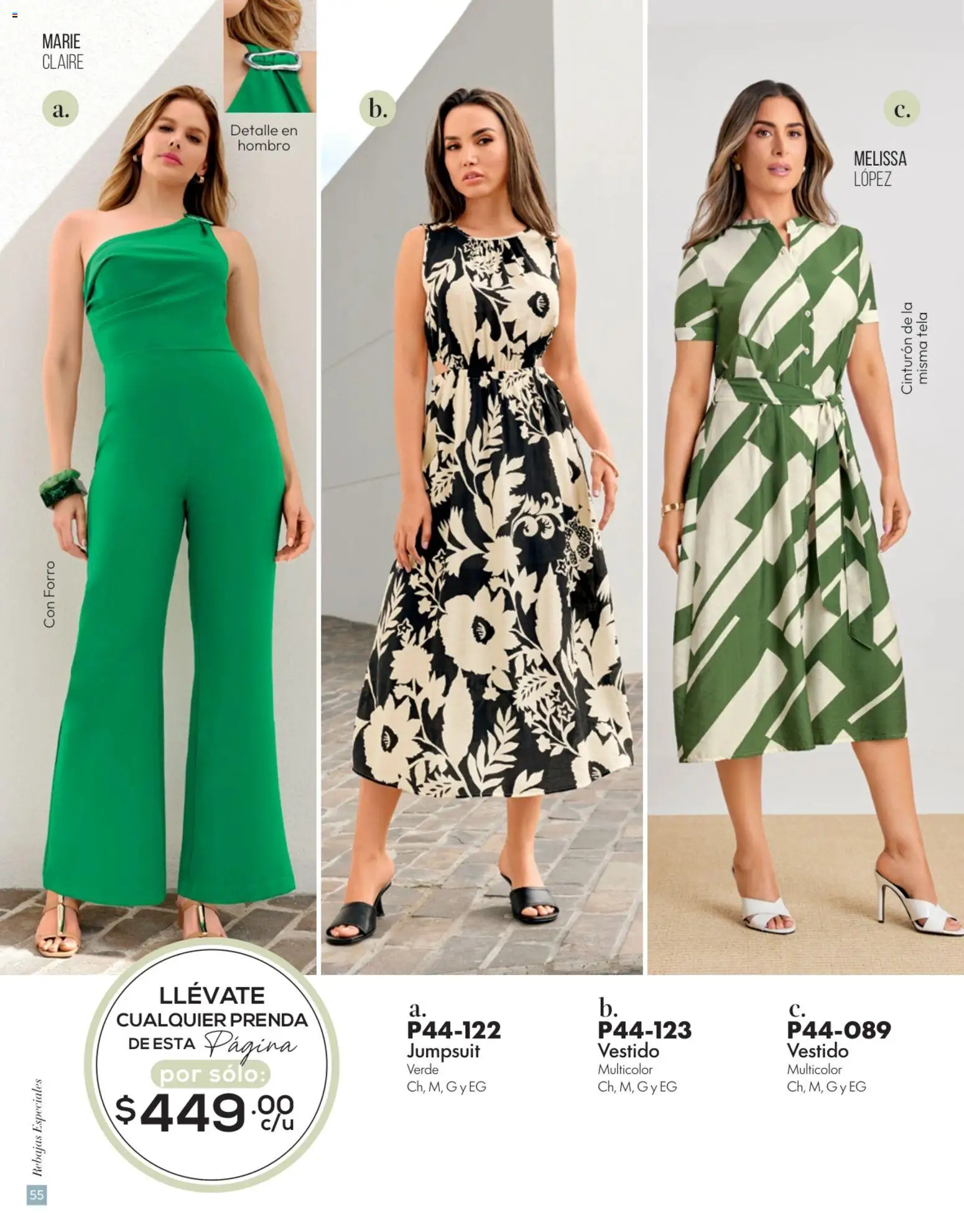 Nuevas ofertas de Cklass válidas en toda la República Mexicana desde el 15.06.2026. ¡Encuentra las mejores ofertas en Cklass catálogo Verano! | Página: 56 | Productos: Cinturón, Vestido