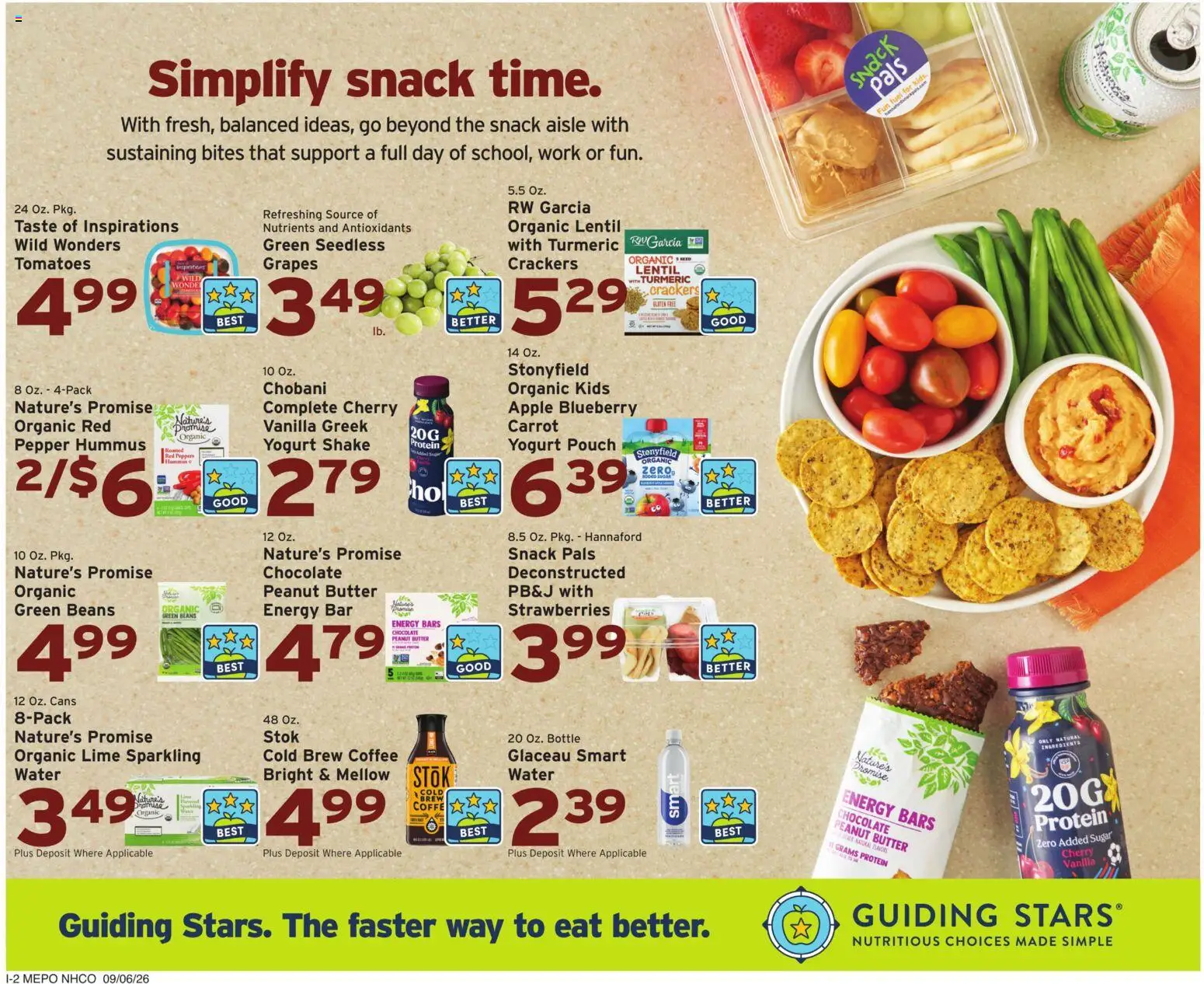 Hannaford Weekly Ad - valid from 09/06/2026 | Page: 10 | Products: Crackers, Coffee, Pepper, Vanilla