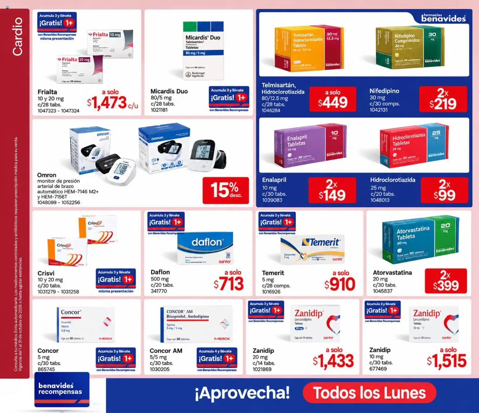 Catálogo Farmacia Benavides - Página 4 - Ofertas válidas hasta el 30 de octubre de 2026