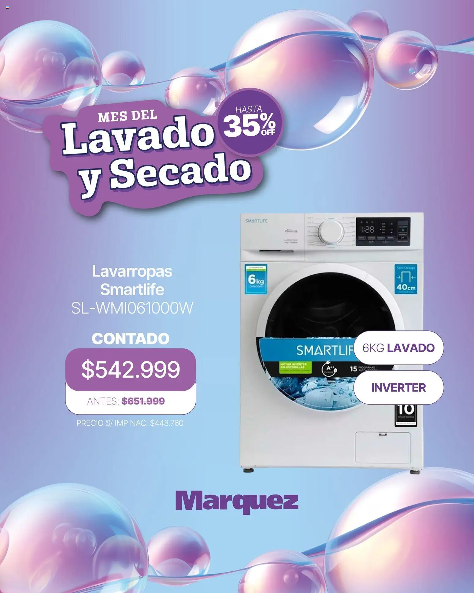 Grupo Marquez catálogo │ válido desde el 10.04.2026 | Página: 2 | Productos: Lavarropas