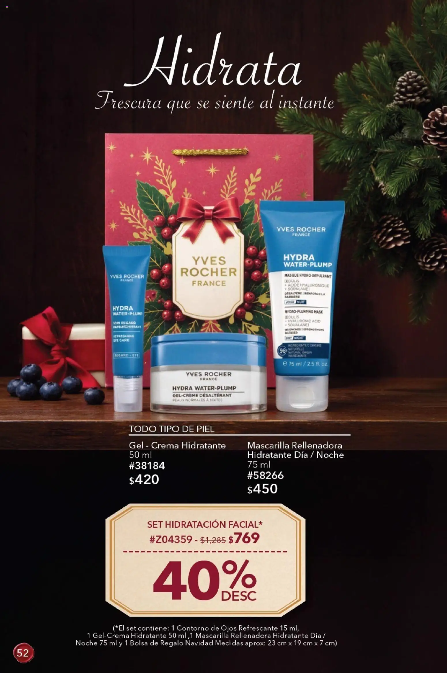 Nuevas ofertas de Yves Rocher válidas en toda la República Mexicana desde el 18/11/2026. ¡Encuentra las mejores ofertas en Yves Rocher campaña 16 2026! | Página: 54