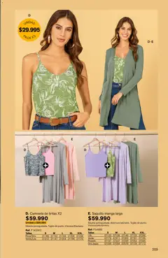 Leonisa catálogo -  Vista previa de la revista de la tienda Leonisa valido desde el 11/09/2026 | Página: 209 | Productos: Camiseta, Tiritas