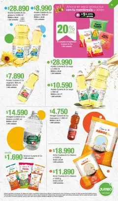 Jumbo catálogo cuisine & co -  Vista previa de la revista de la tienda Jumbo valido desde el 14.05.2026 | Página: 11 | Productos: Taburete, Vinagre, Papa, Aceite