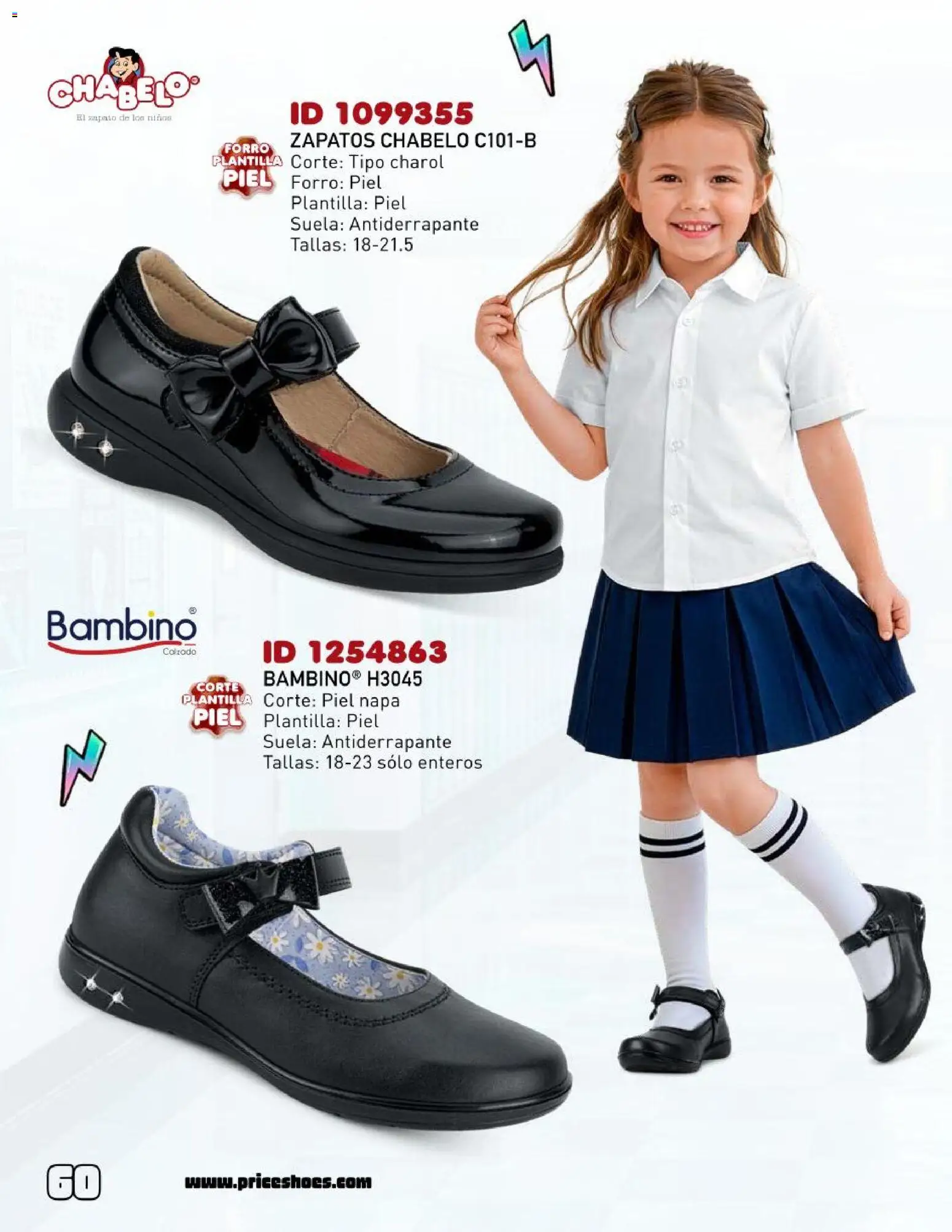Nuevas ofertas de Price Shoes válidas en toda la República Mexicana desde el 12.06.2026. ¡Encuentra las mejores ofertas en Price Shoes catálogo Escolar! | Página: 60