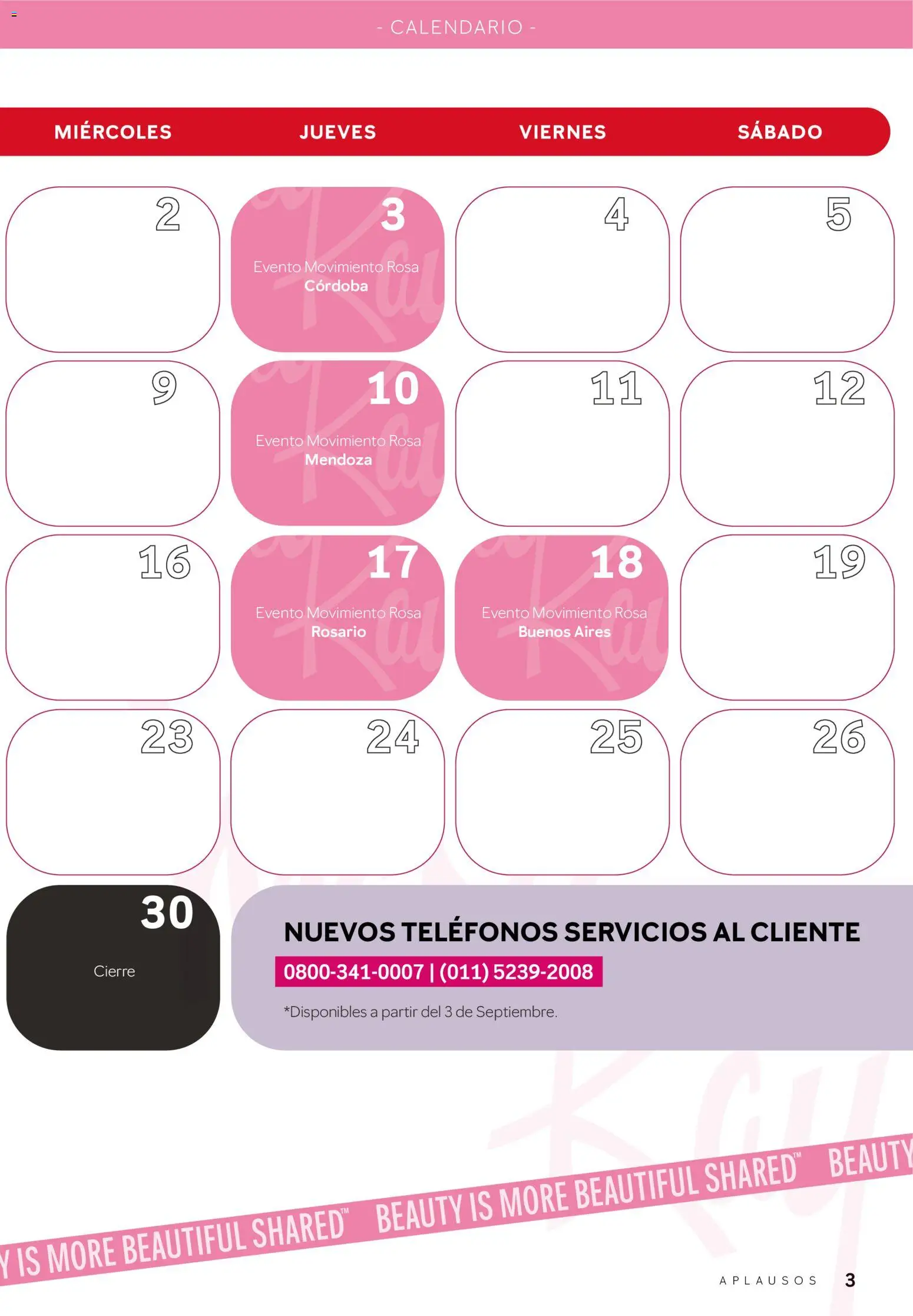 Mary Kay - Aplausos Septiembre 2026 │ válido desde el 01/09/2026 | Página: 3
