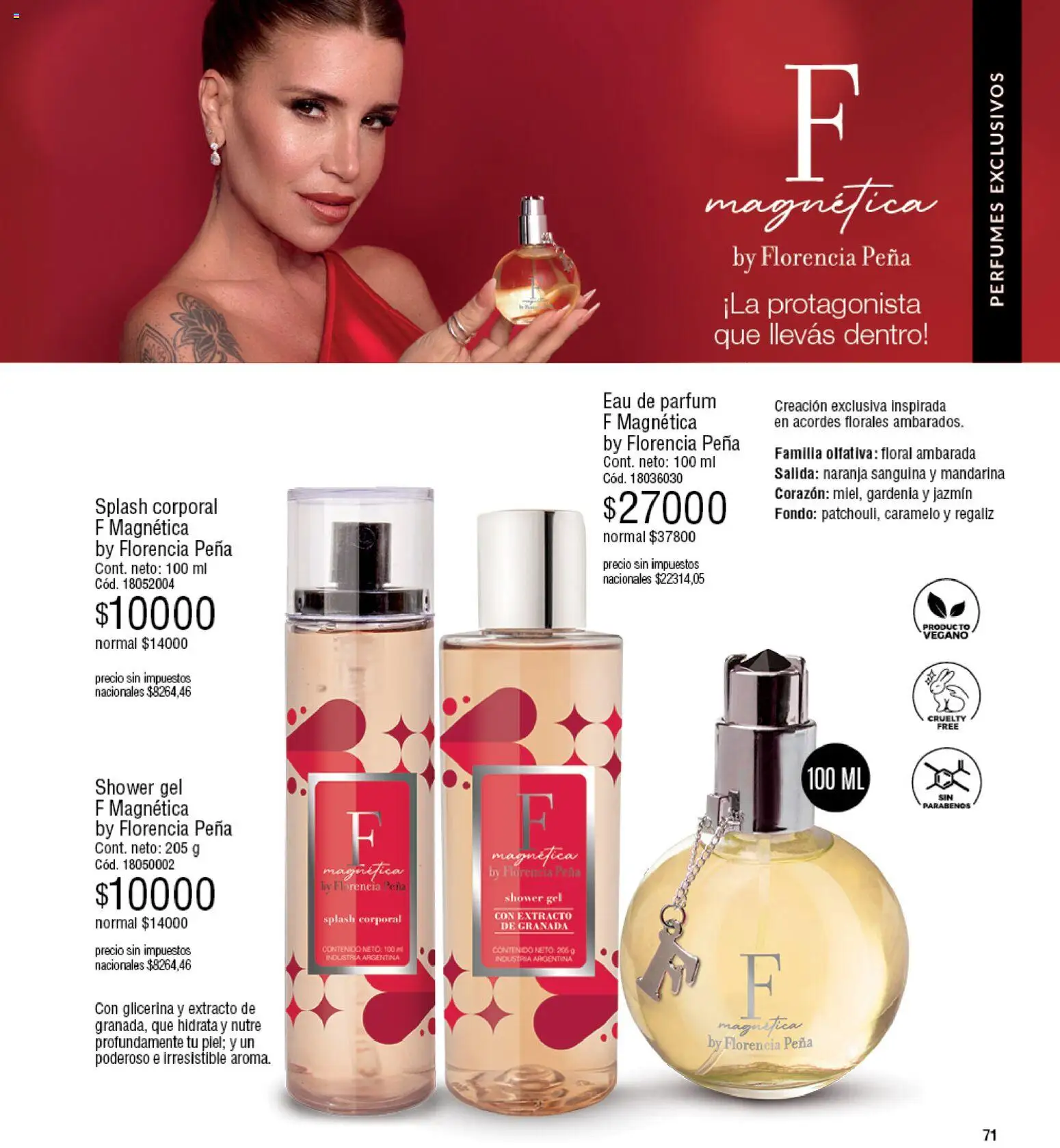 Millanel - Catálogo │ válido desde el 20/07/2026 | Página: 71 | Productos: Granada, Perfumes