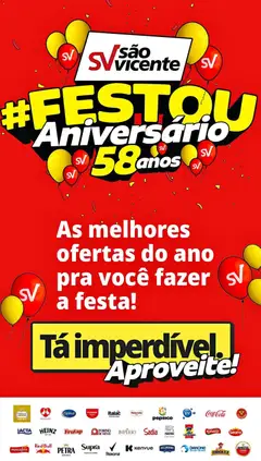 Supermercados São Vicente - Ofertas da semana - Pré-Visualização do folheto da loja Supermercados São Vicente, válido de 29/09/2026