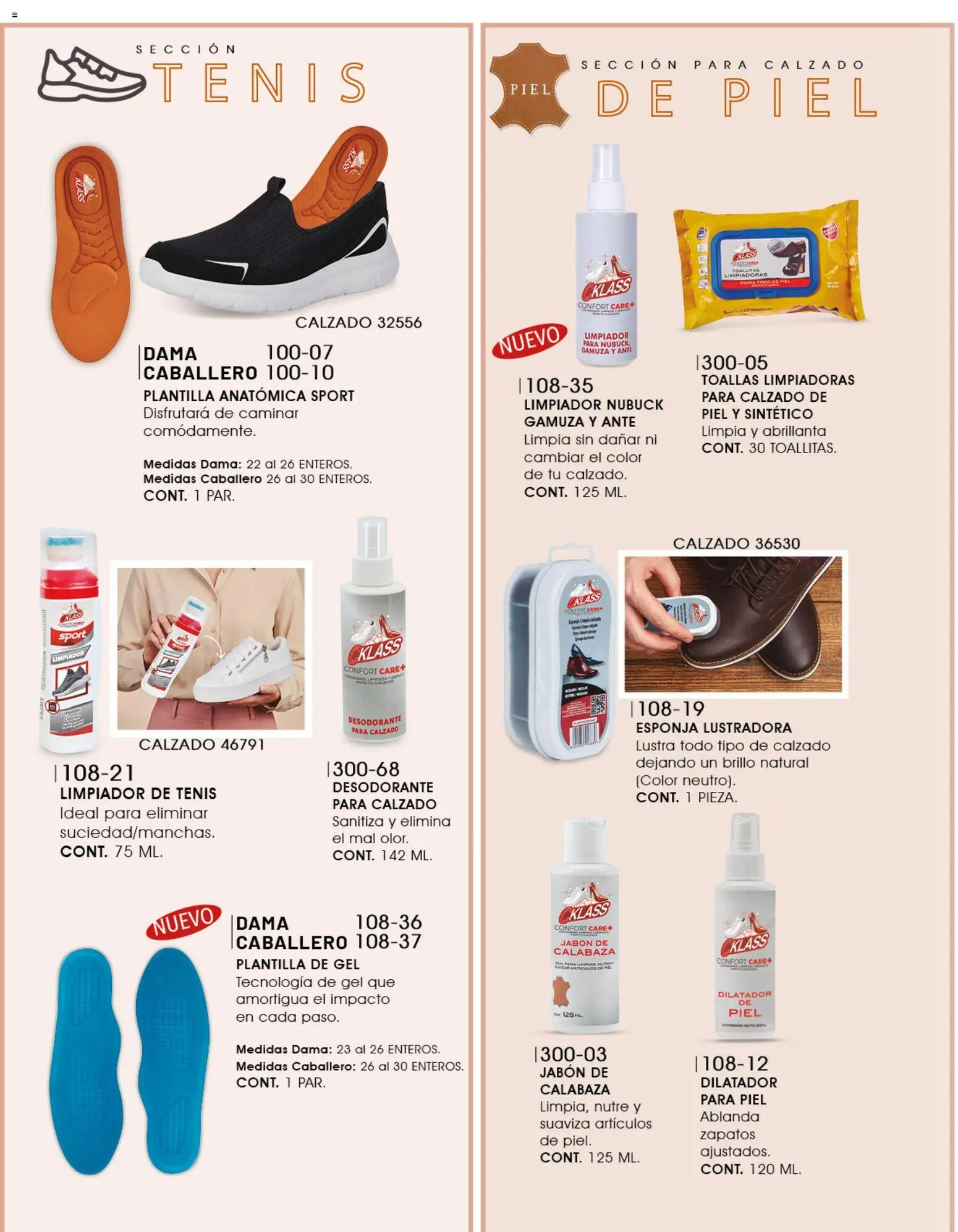Nuevas ofertas de Cklass válidas en toda la República Mexicana desde el 08/07/2026. ¡Encuentra las mejores ofertas en Cklass catálogo Gala y glamour! | Página: 99 | Productos: Tenis, Zapatos, Brillo, Limpiador