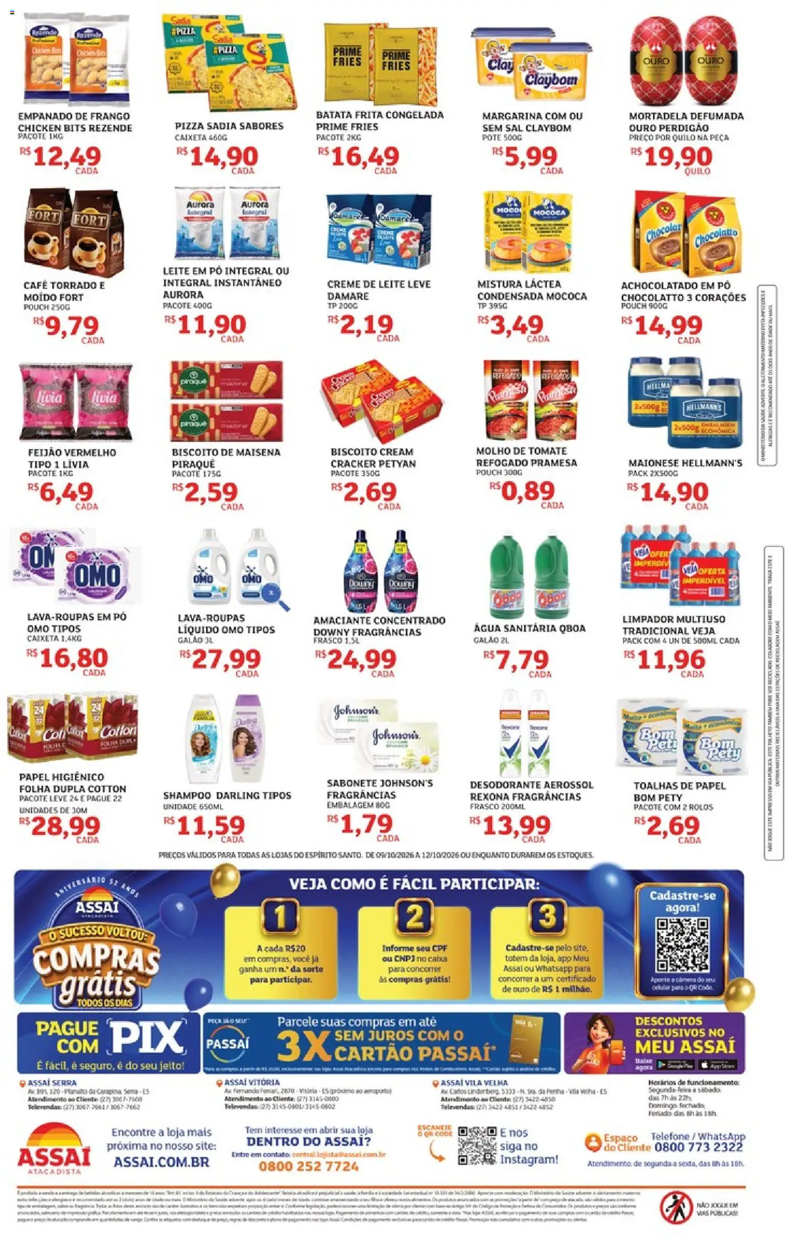 Assaí Atacadista Folheto - válido de 09/10/2026 | Página: 2