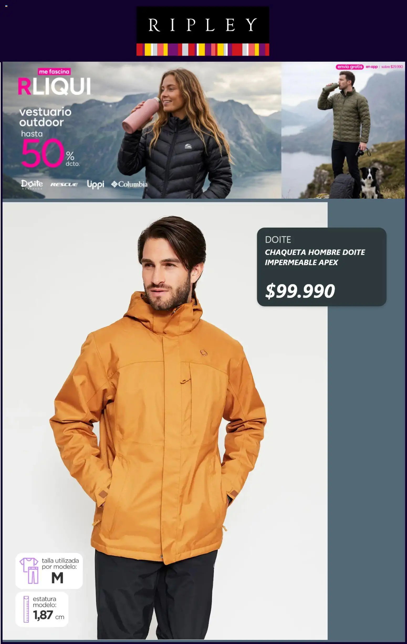 Ripley Ofertas │ válido desde el 19.07.2026 | Página: 4 | Productos: Sobre, Chaqueta