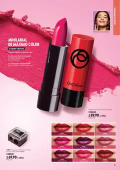 Vista previa de Oriflame campaña 12 2026, nuevo folleto de la tienda, válido en México a partir del 22/08/2026 | Página: 61 | Productos: Máscara, Máscara de pestañas, Maquillaje, Corrector