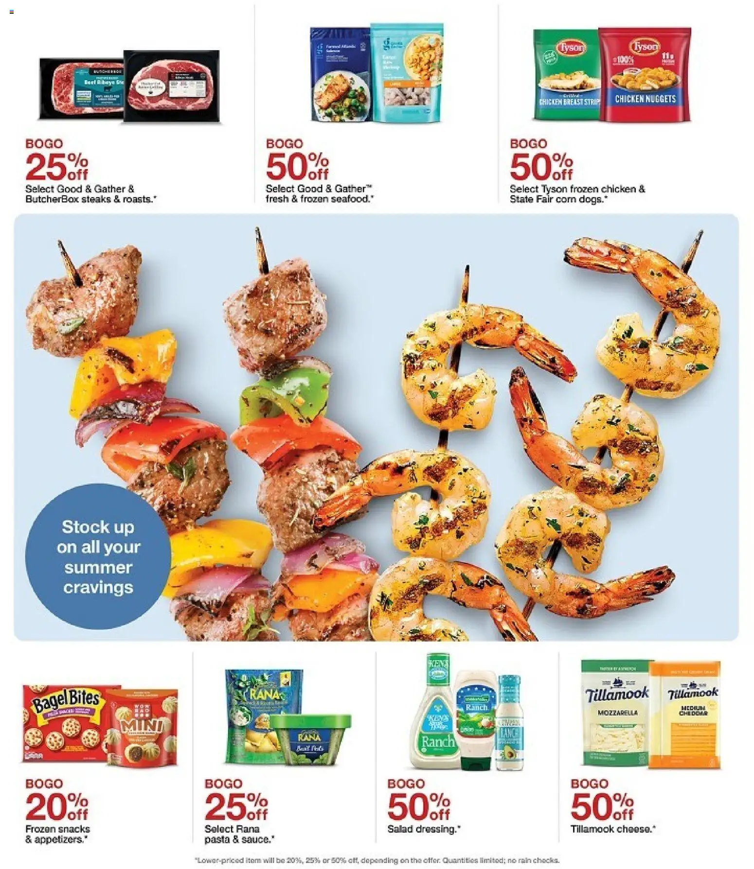 Target Weekly Ad - valid from 07/12/2026 | Page: 30 | Products: Cheese, Pasta, Salad
