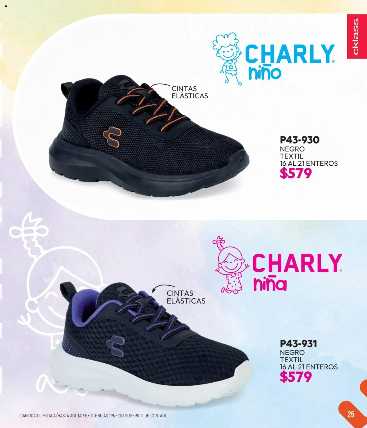 Nuevas ofertas de Cklass válidas en toda la República Mexicana desde el 01.06.2026. ¡Encuentra las mejores ofertas en Cklass catálogo Especial Charly! | Página: 25