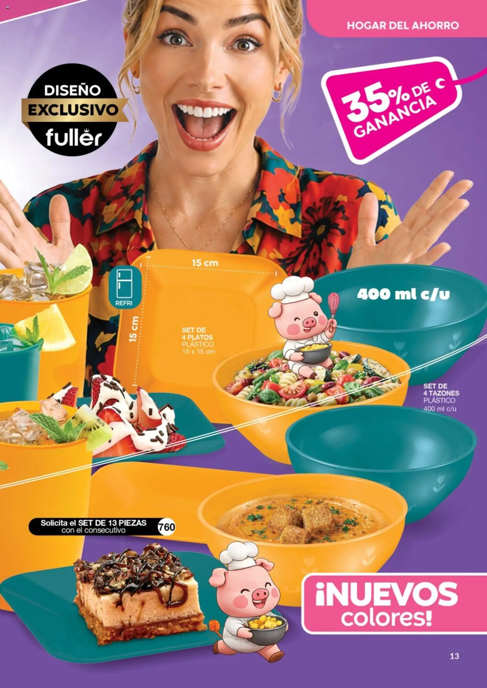 Nuevas ofertas de Fuller válidas en toda la República Mexicana desde el 08/07/2026. ¡Encuentra las mejores ofertas en Fuller Gana Más 7 2026! | Página: 13