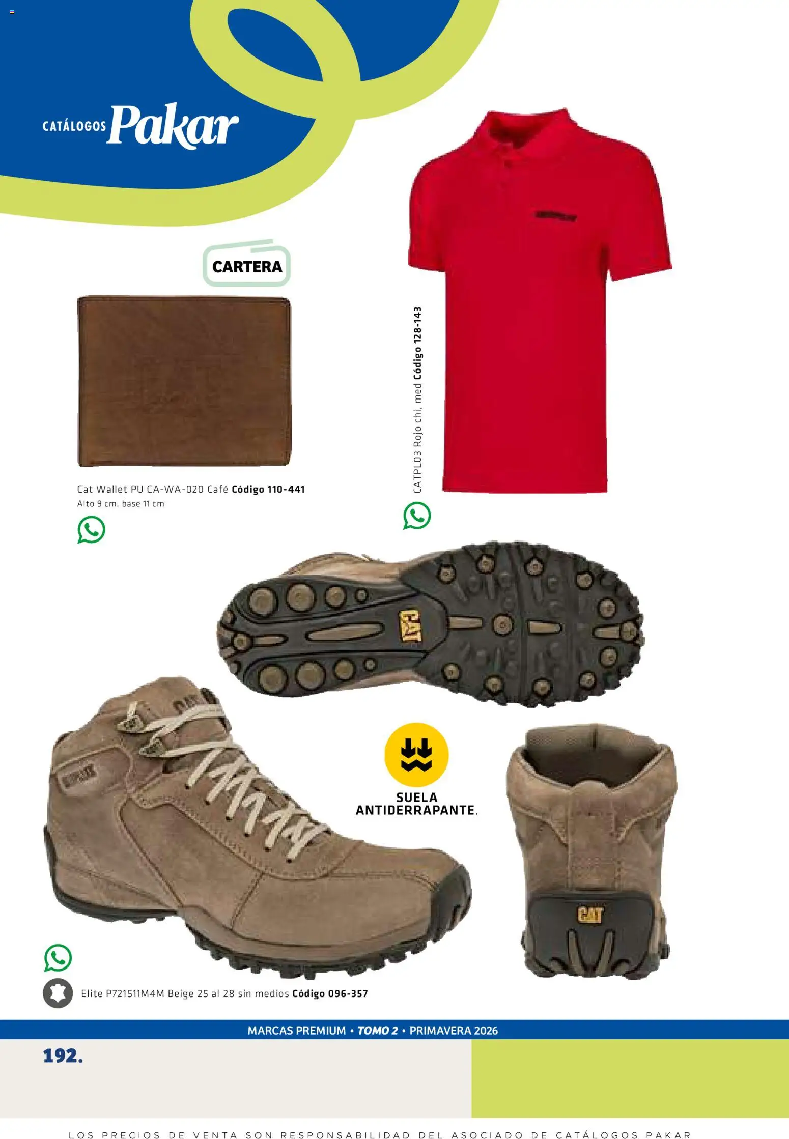 Nuevas ofertas de SC Pakar válidas en toda la República Mexicana desde el 27.02.2026. ¡Encuentra las mejores ofertas en SC Pakar catálogo Premium Men Tomo 2! | Página: 192 | Productos: Café