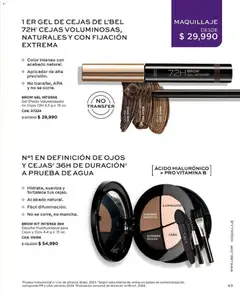 L'Bel Black Friday -  Vista previa de la revista de la tienda L'Bel valido desde el 30/10/2026 | Página: 43 | Productos: Agua, Estuche, Iluminador, Sombra
