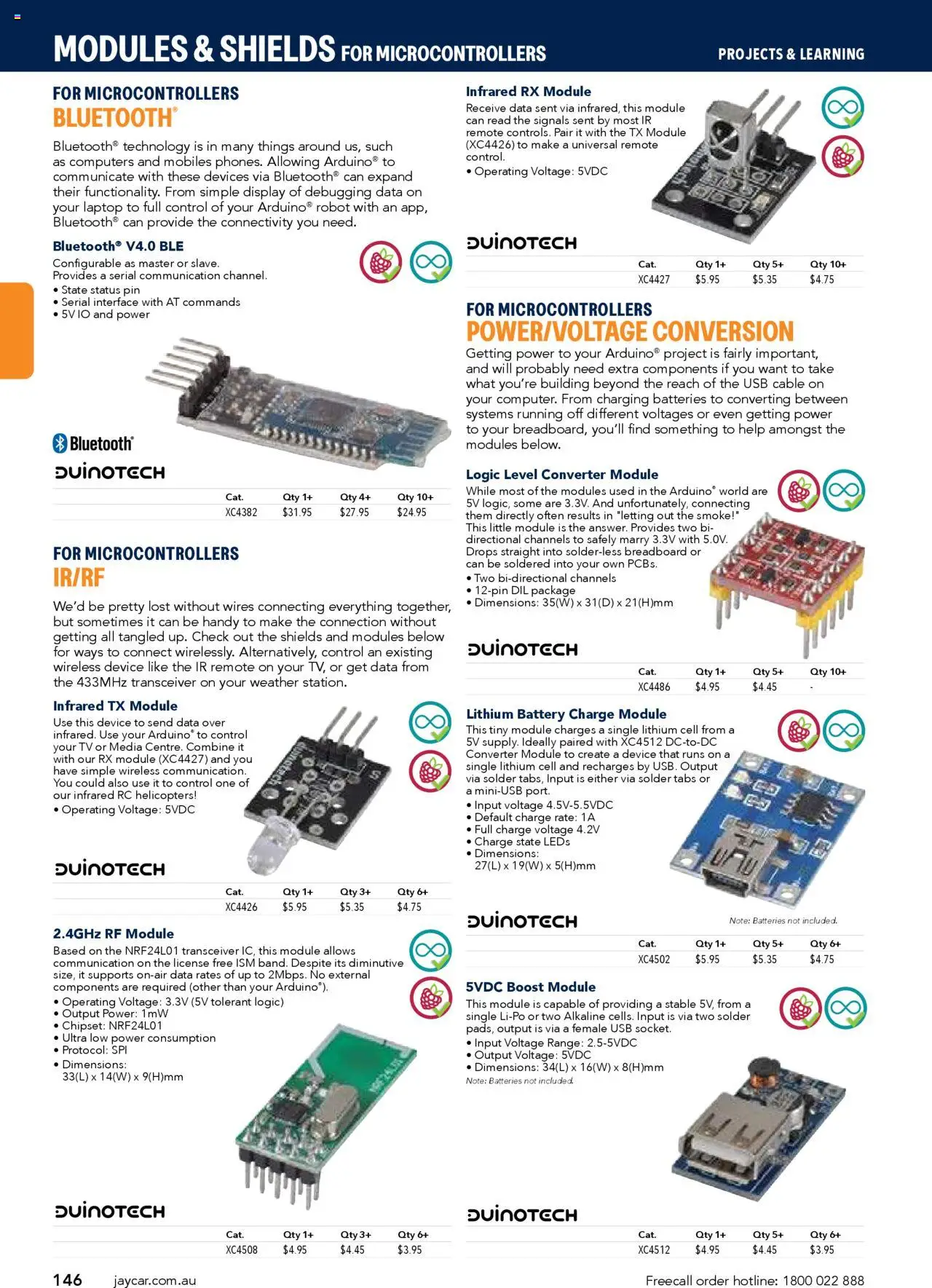 Jaycar catalogue - valid from 09/07/2025 | Page: 146 | Products: Battery, Device, Cable, Usb