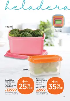 Vista previa Tupperware Folleto válido desde el 28.04.2026 | Página: 42 | Productos: Heladera