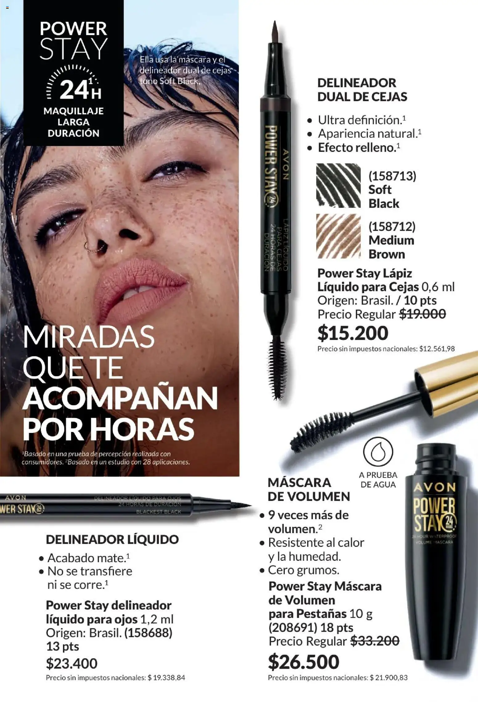 Avon -  Campaña 6/2026 │ válido desde el 01.06.2026 | Página: 18 | Productos: Maquillaje, Máscara, Delineador, Té