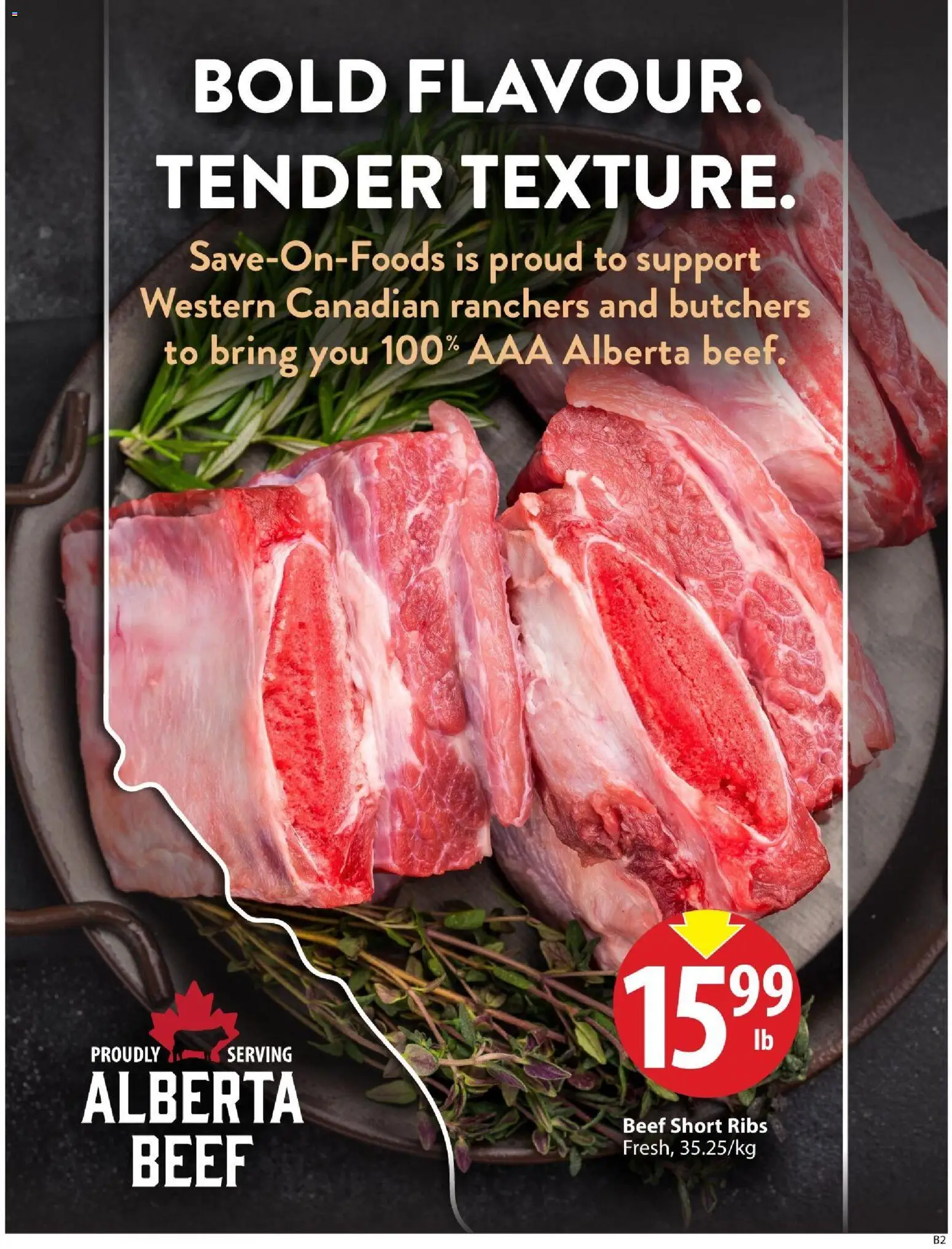 Save on foods flyer valid from Sep 17, 2026 | Page: 7 | Products: Beef