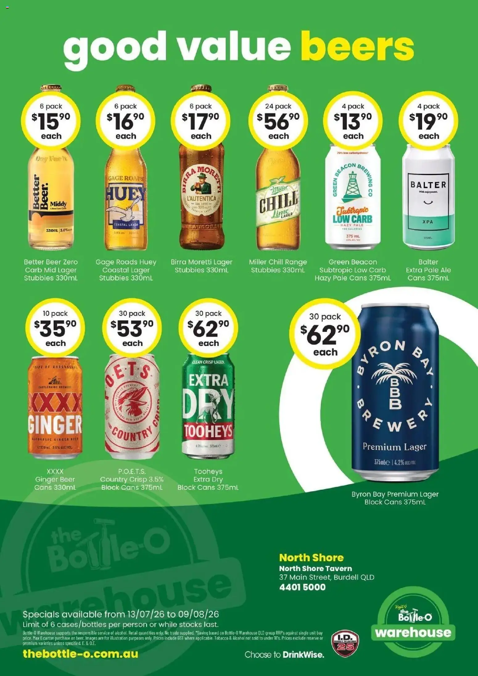 The Bottle-O catalogue - valid from 12/07/2026 | Page: 6 | Products: Ginger, Beer