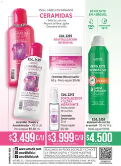 Vista previa Catálogo Amodil Campaña 16 válido desde el 19/09/2026 | Página: 164 | Productos: Serum, Máscara, Brillo, Radiante