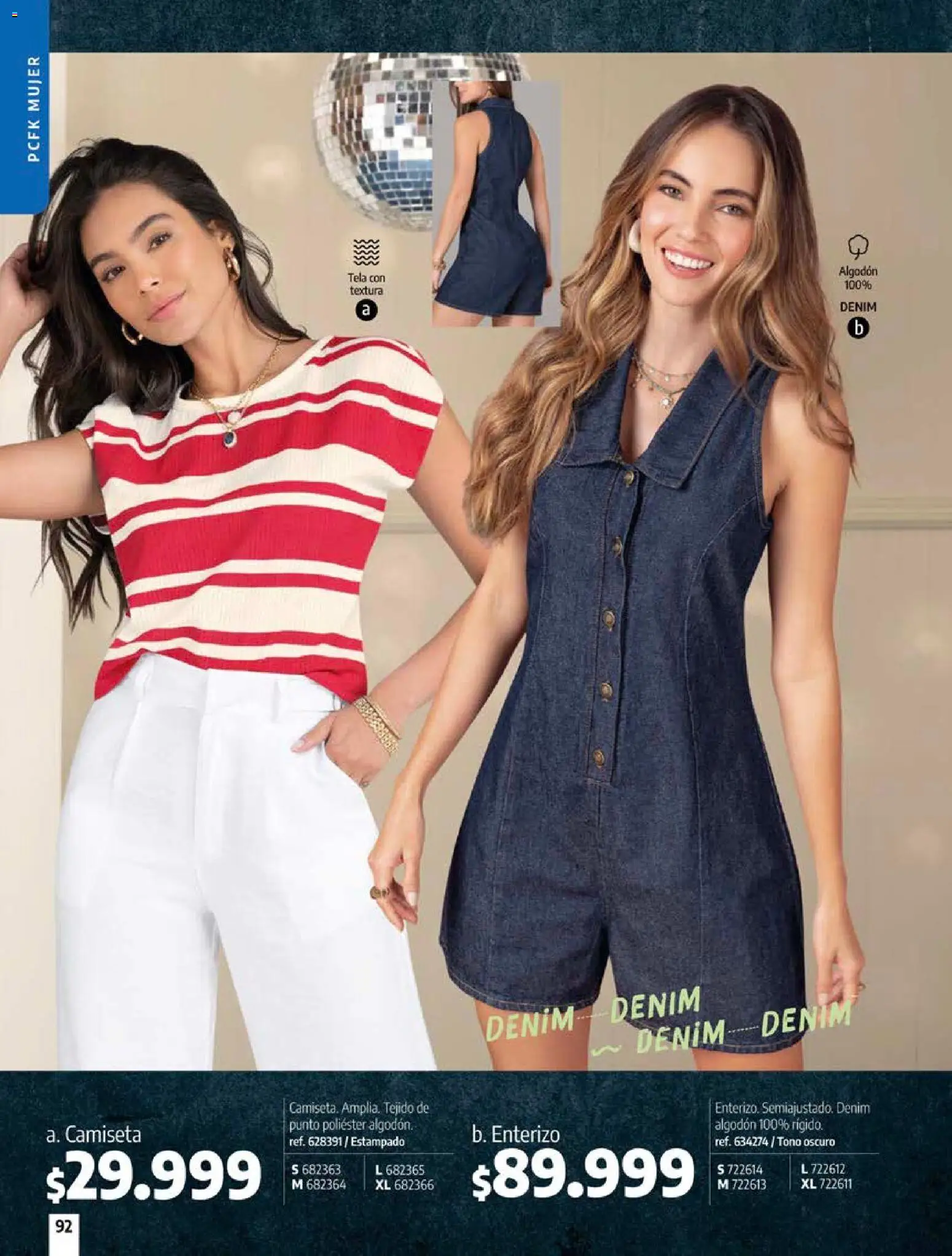 Pacifika revista - valida desde el 12/07/2026 | Página: 92 | Productos: Algodón, Camiseta, Enterizo