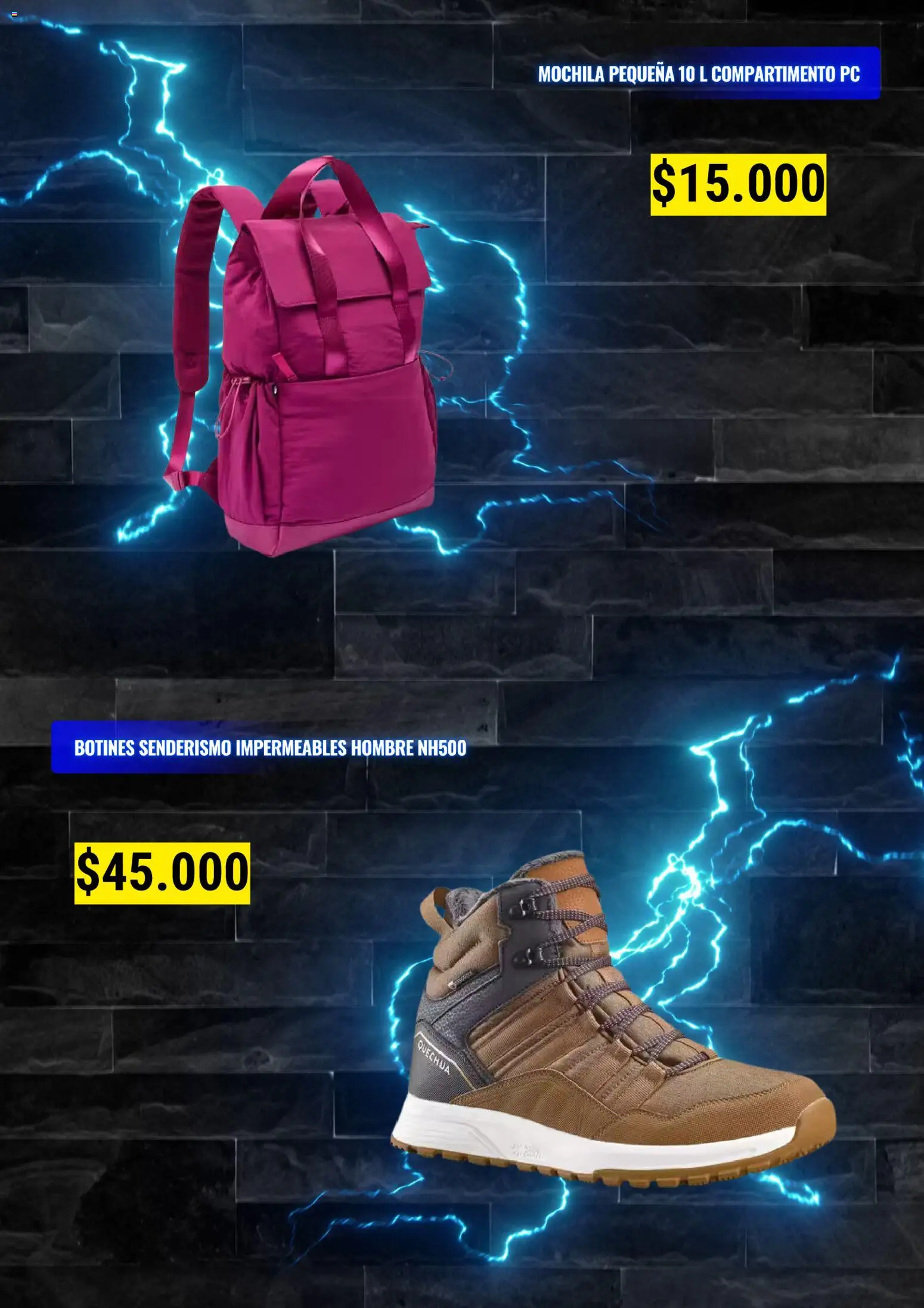 Decathlon Ofertas │ válido desde el 31.08.2026 | Página: 5 | Productos: Botines, Mochila