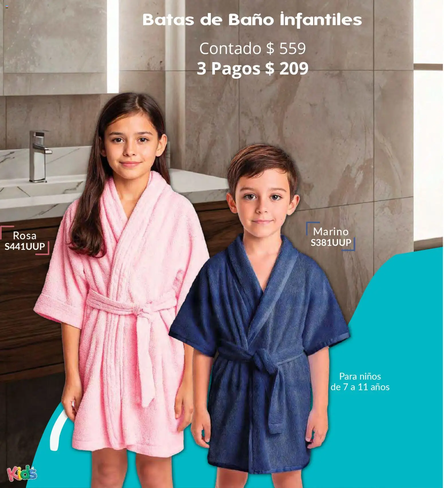 Nuevas ofertas de Colchas Concord válidas en toda la República Mexicana desde el 01.05.2026. ¡Encuentra las mejores ofertas en Colchas Concord catálogo Kids! | Página: 61 | Productos: Baño