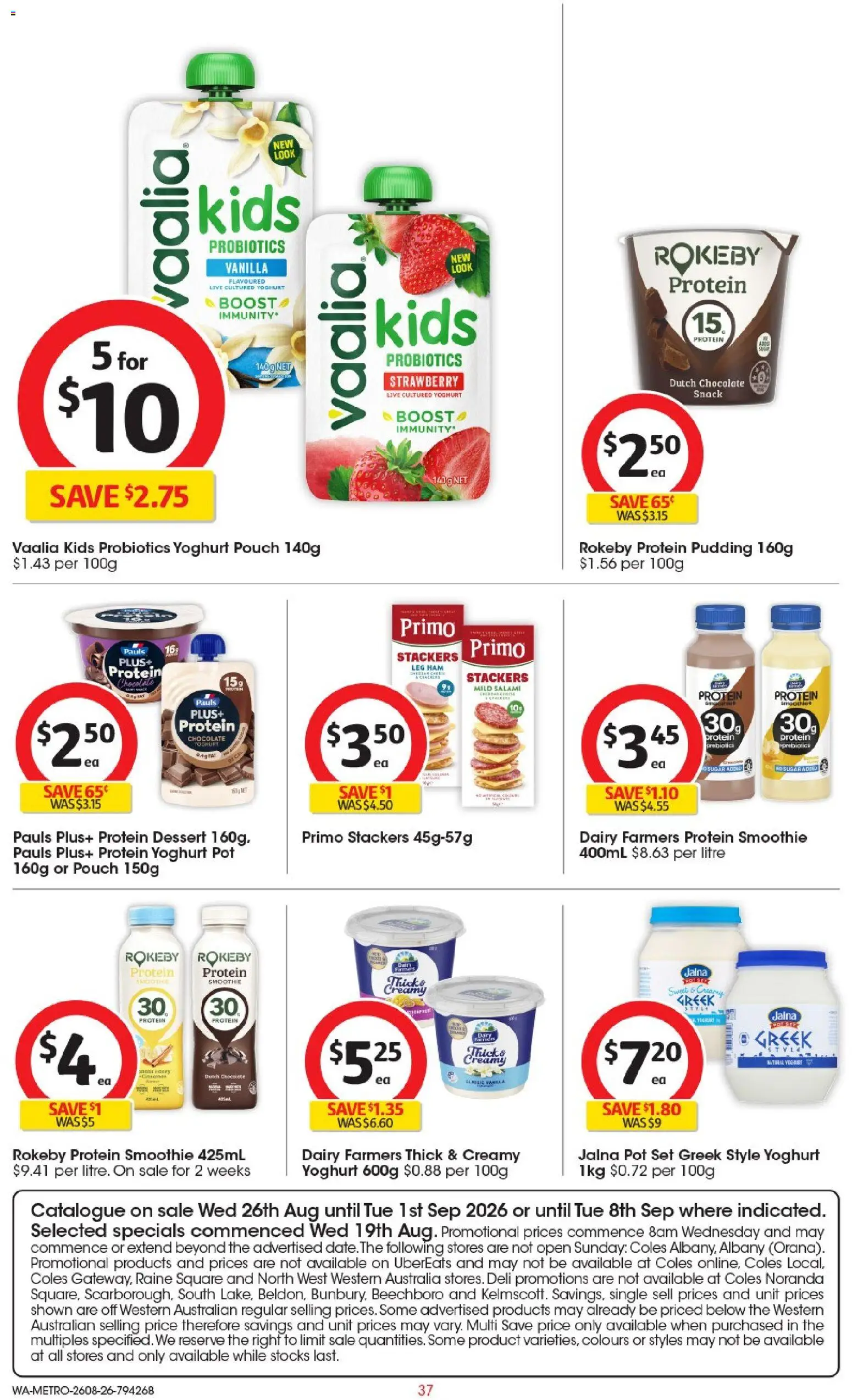 Coles catalogue - valid from 26/08/2026 | Page: 37