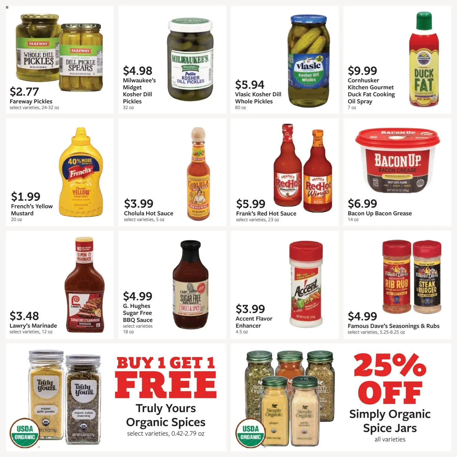 Fareway Monthly Ad - valid from 08/03/2026 | Page: 16 | Products: Wok, Sauce, Sugar, Garlic