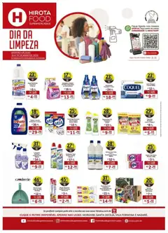 Hirota Food ofertas Dia da Limpeza - Pré-Visualização do folheto da loja Hirota Food, válido de 18.05.2026 | Página: 1 | Produtos: Sabão, Maiô, Faca, Amaciante