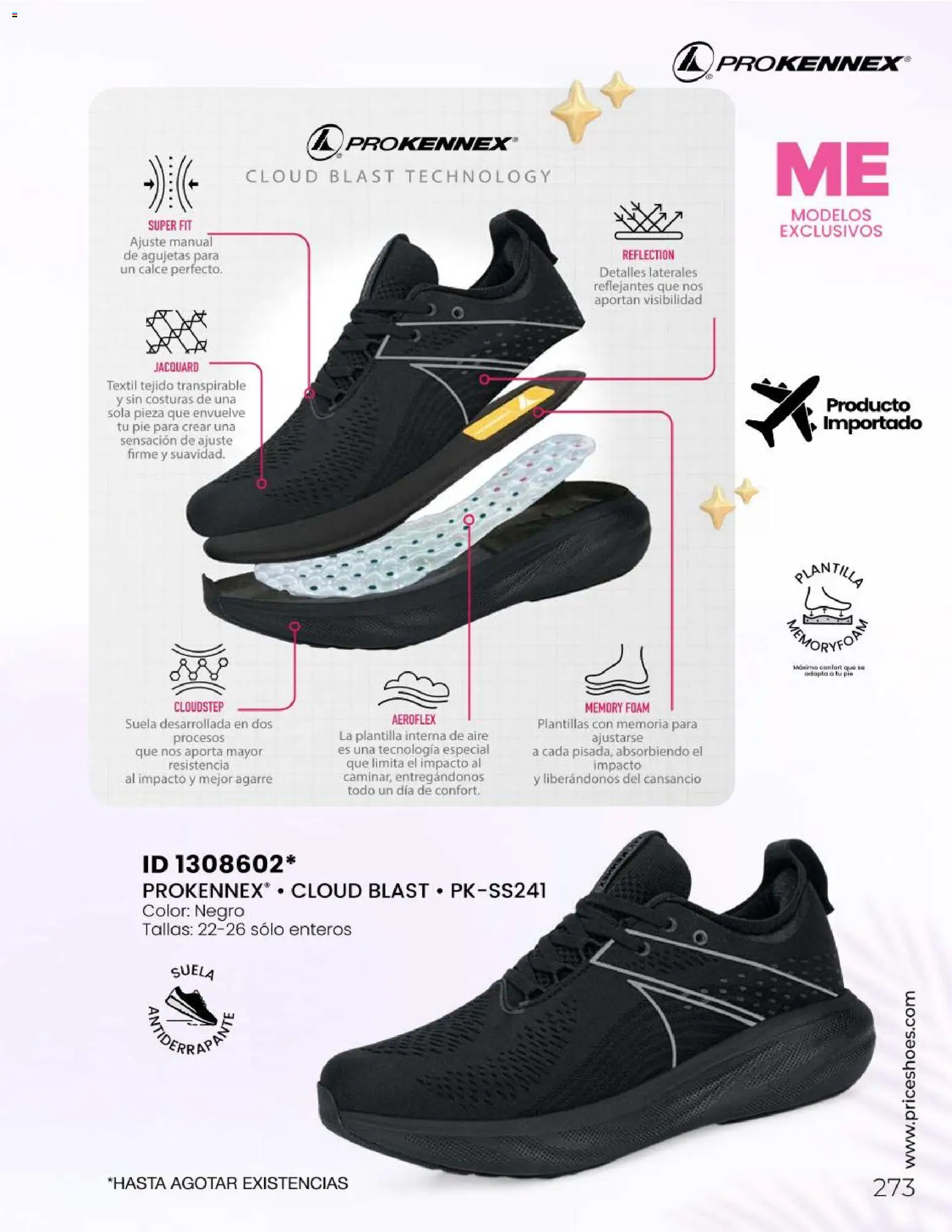 Nuevas ofertas de Price Shoes válidas en toda la República Mexicana desde el 06.05.2026. ¡Encuentra las mejores ofertas en Price Shoes catálogo Todo en uno! | Página: 273
