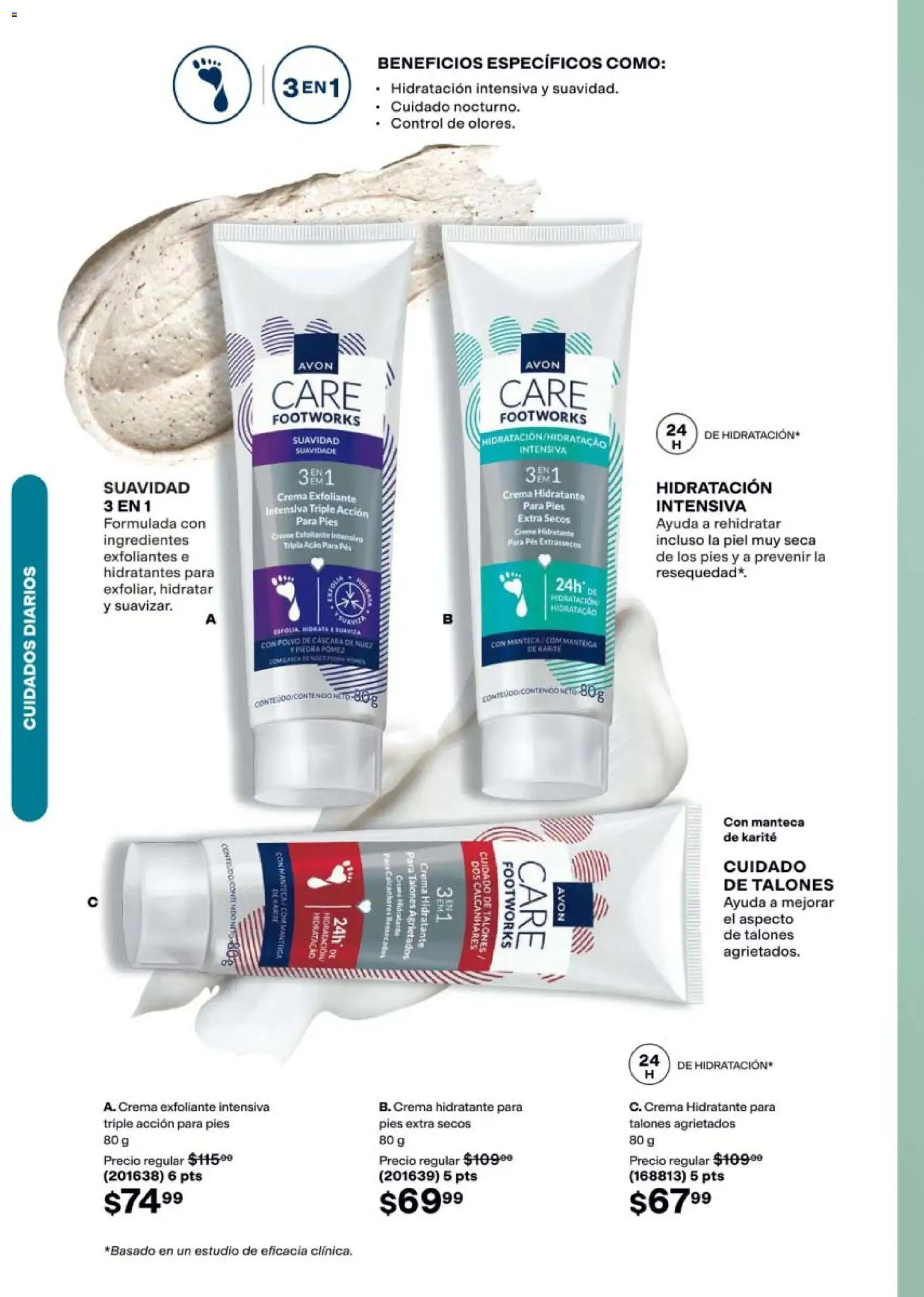 Nuevas ofertas de AVON válidas en toda la República Mexicana desde el 21/08/2026. ¡Encuentra las mejores ofertas en AVON campaña 13 2026! | Página: 138 | Productos: Crema, Nuez, Polvo