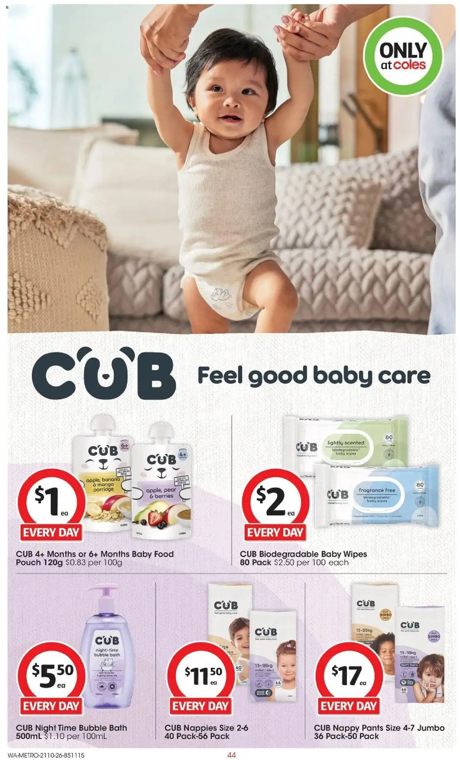 ﻿Coles catalogue valid from 21/10/2026 > Online Australia | Page: 44