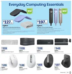 Preview of Officeworks catalogue - valid from 12/07/2026 | Page: 13 | Products: Digital, Mouse, Keyboard, Portable