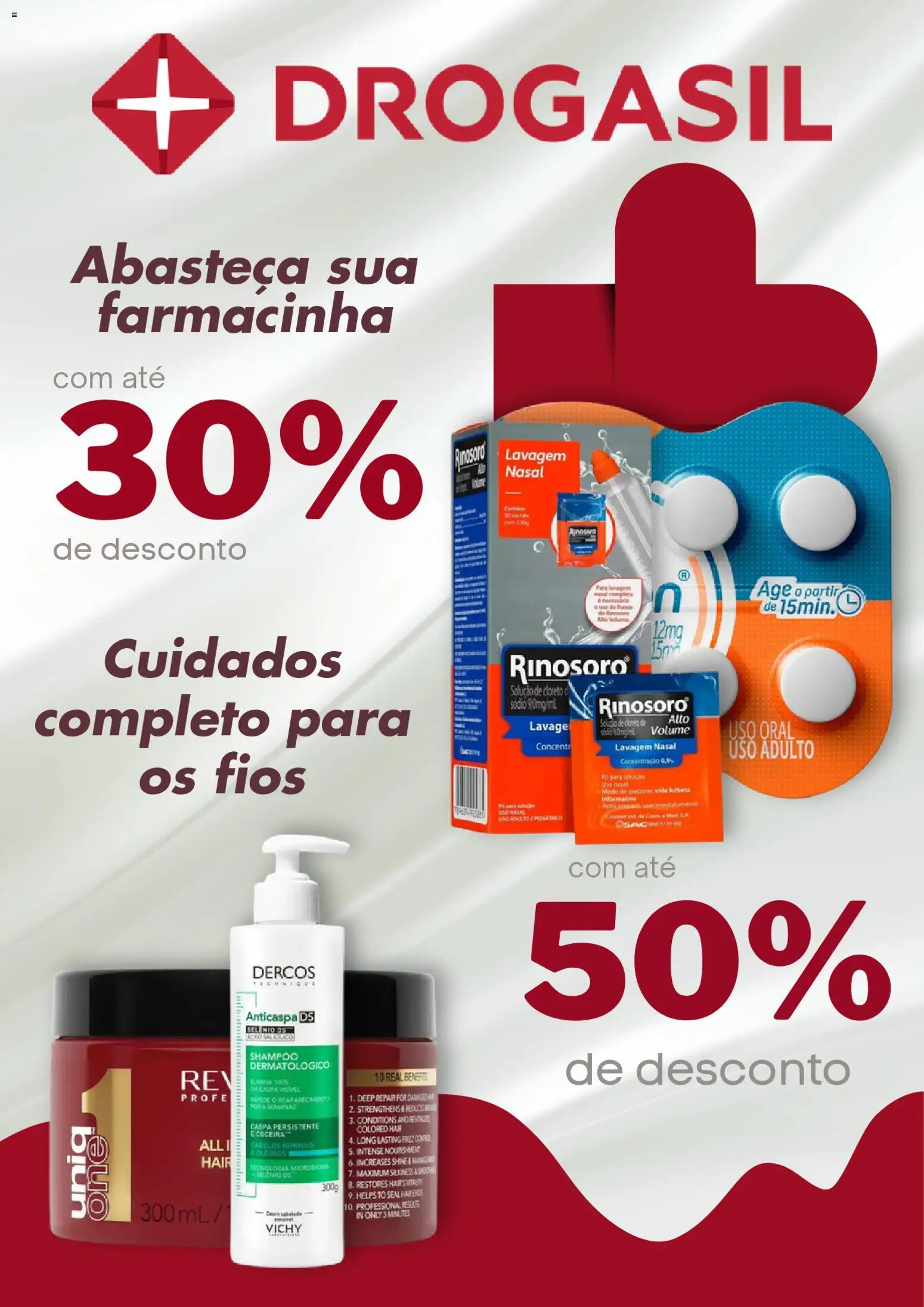 Drogasil Folheto - válido de 15.06.2026 | Página: 1 | Produtos: Shampoo