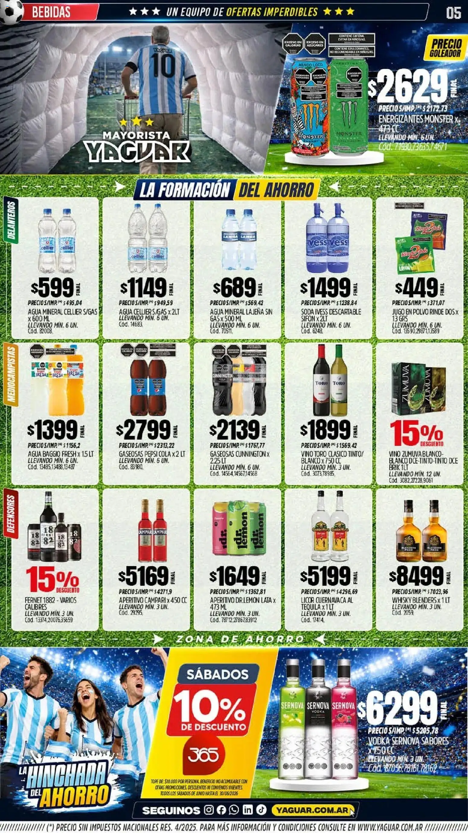 Yaguar - Oferta Semanal General Roca │ válido desde el 22/06/2026 | Página: 5