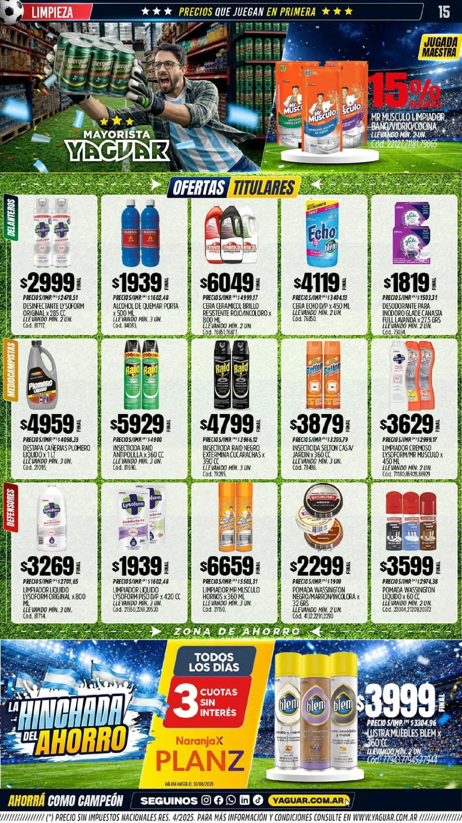 Yaguar - Oferta Semanal Jujuy │ válido desde el 22/06/2026 | Página: 14