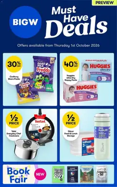 Preview of Big W Catalogue - valid from 01/10/2026