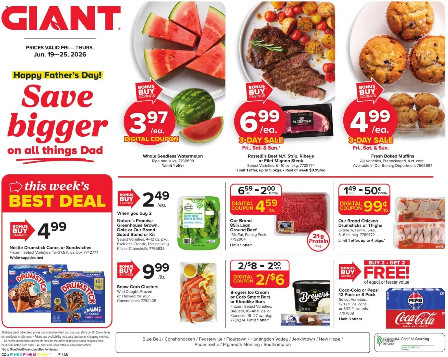 Giant Weekly Ad - valid from 19.06.2026 | Page: 1