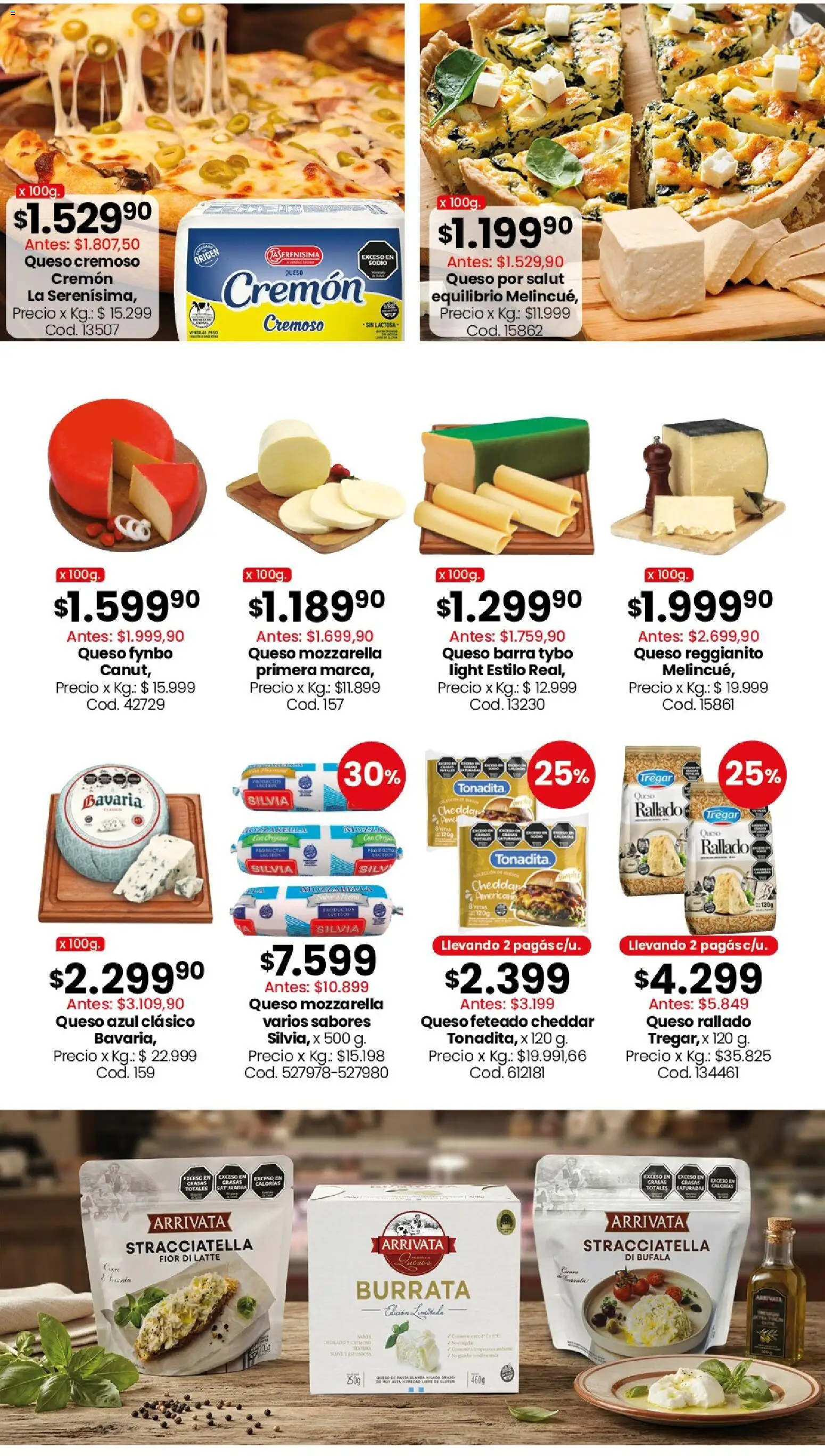 Coto ofertas │ válido desde el 20/07/2026 | Página: 8 | Productos: Peso, Queso