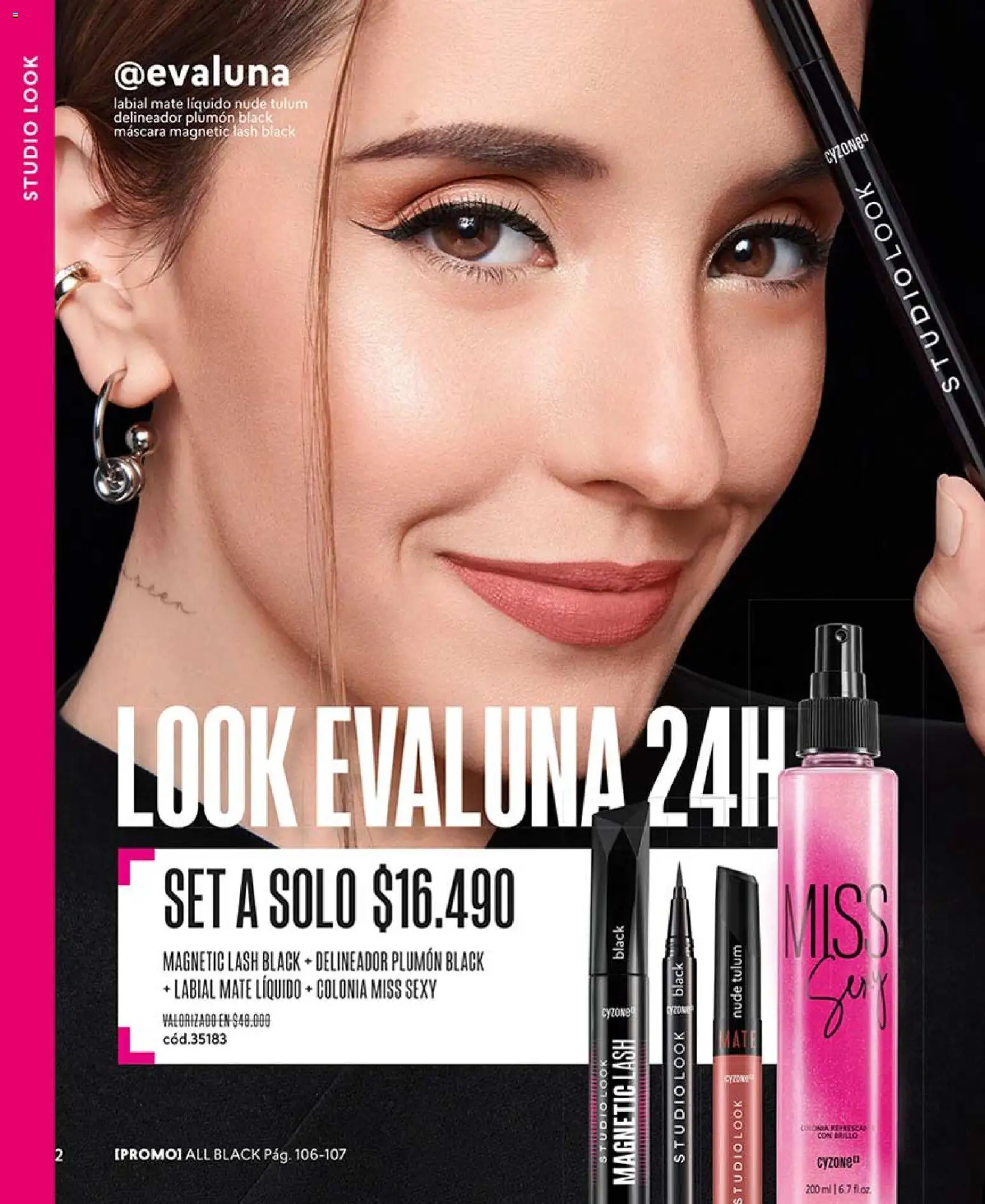 Catálogo CyZone Campaña 6 │ válido desde el 31.03.2026 | Página: 2 | Productos: Mate, Máscara, Plumón, Labial