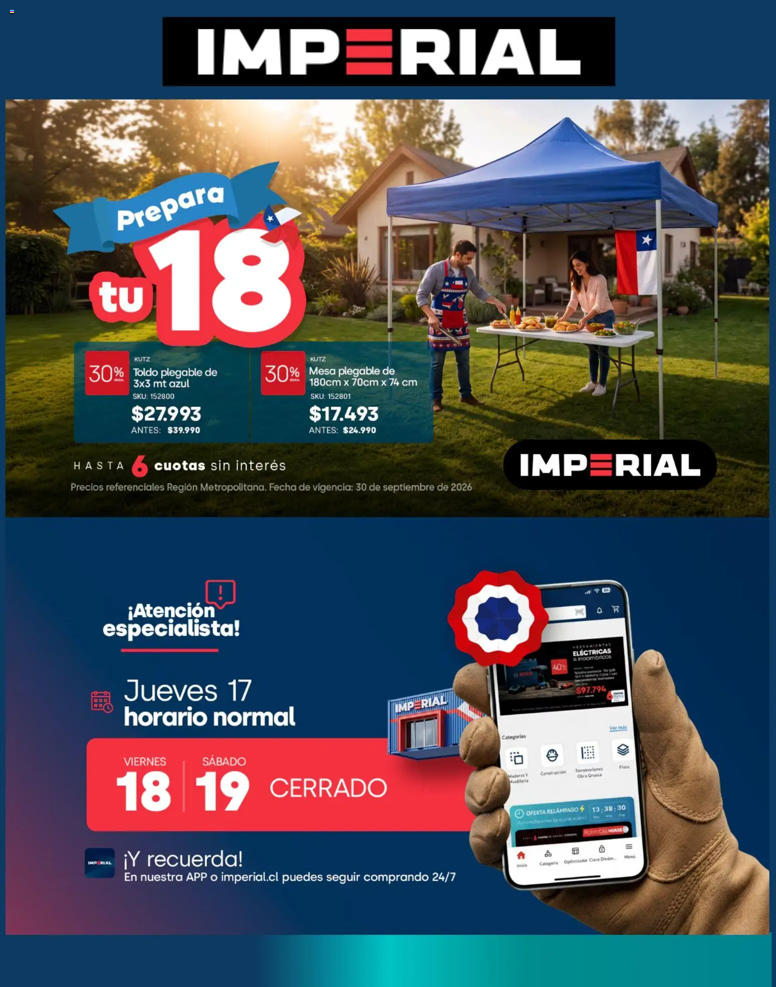 Imperial Ofertas │ válido desde el 15.09.2026 | Página: 1
