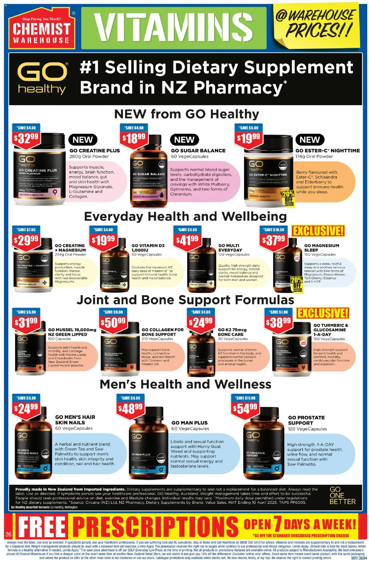 Chemist Warehouse catalogue from 20 Aug 2026 | Page: 26